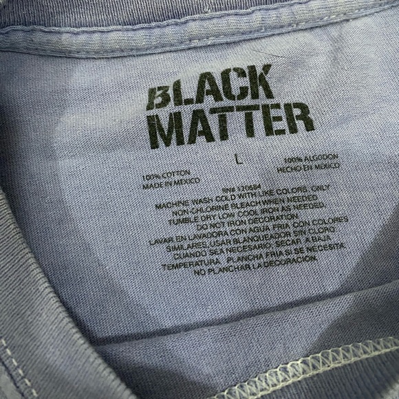 Japanese Oversized Tee Streetwear Black Matter size Large - Picture 4 of 5